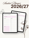 Student Planner - Printable Digital