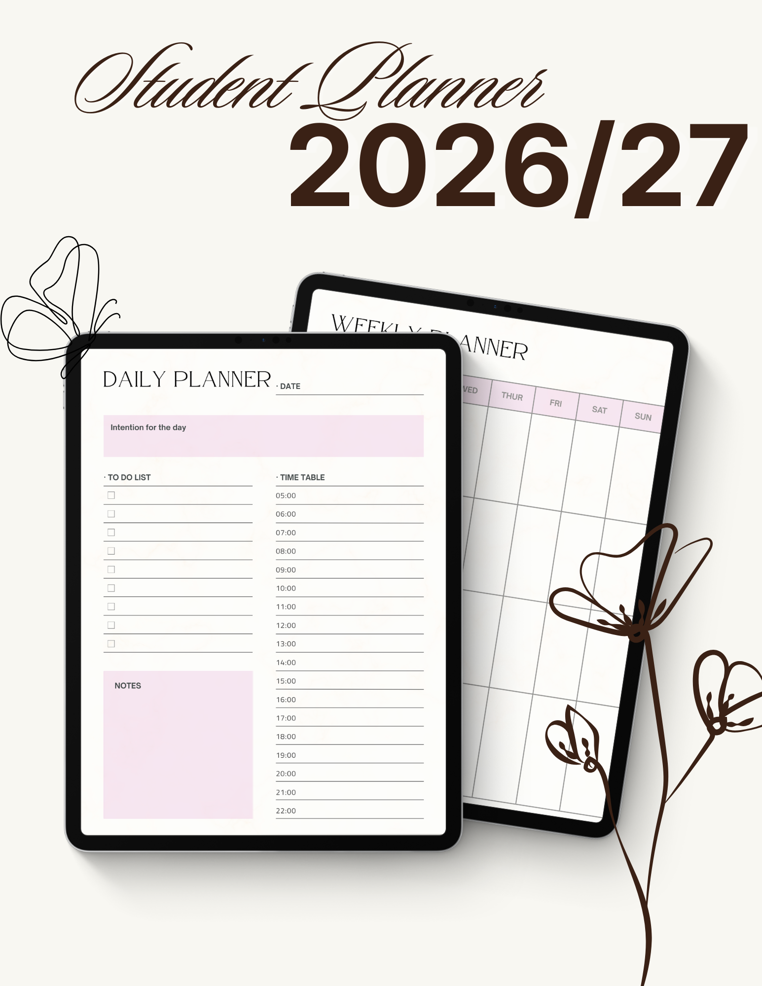 Student Planner - Printable Digital